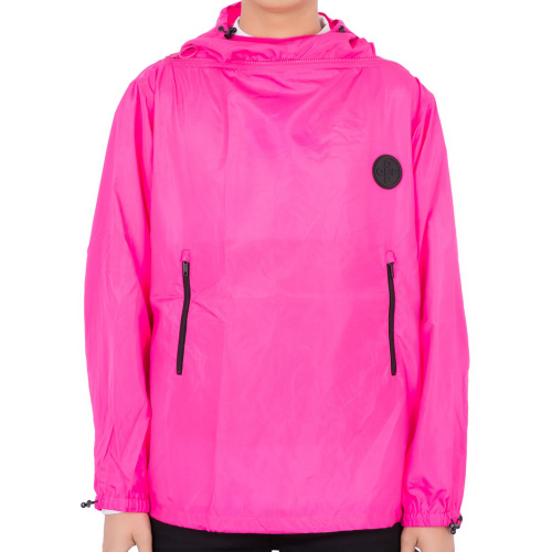 19F/W 오프화이트 프린트 아노락 핑크 자켓