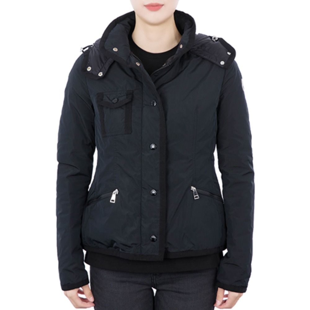 20S/S 몽클레어 로즈 벨트 블랙 여성 자켓
