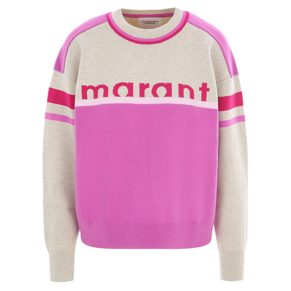 23S/S 이자벨마랑 CARRY 여성 핑크 스웨터
